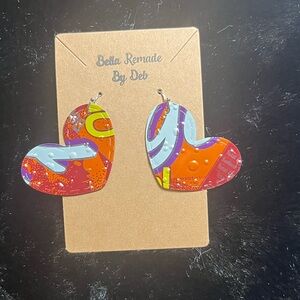 Upcycled Unique Earrings